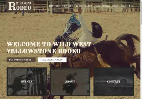 Westyellowstonerodeo Com